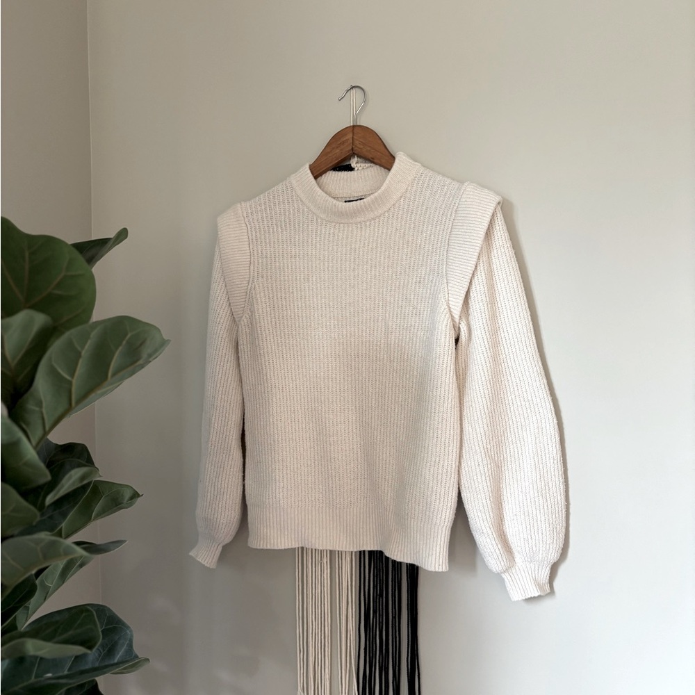 Elegant White Sweater